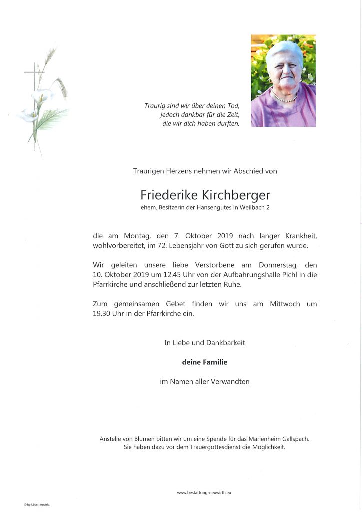 Friederike Kirchberger