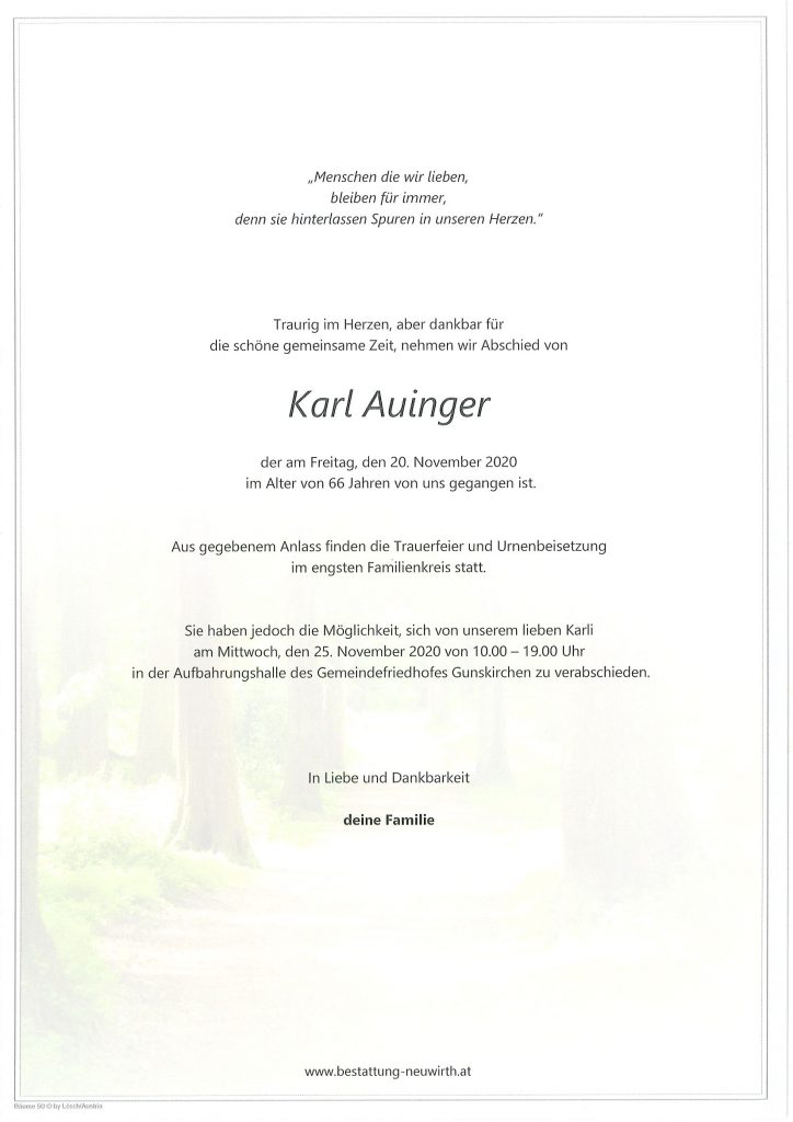 Karl Auinger