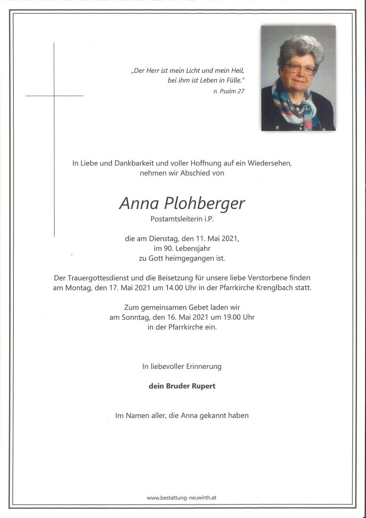 Anna Plohberger