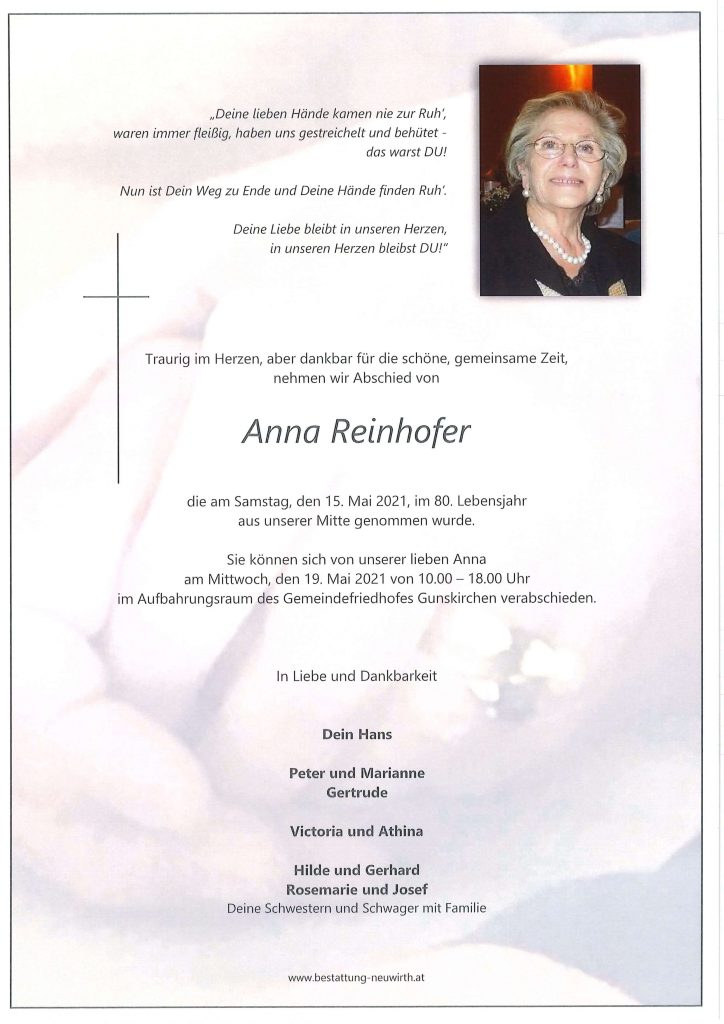 Anna Reinhofer