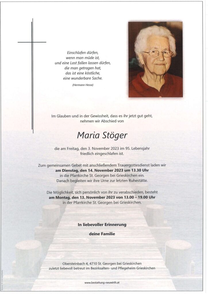 Maria Stöger