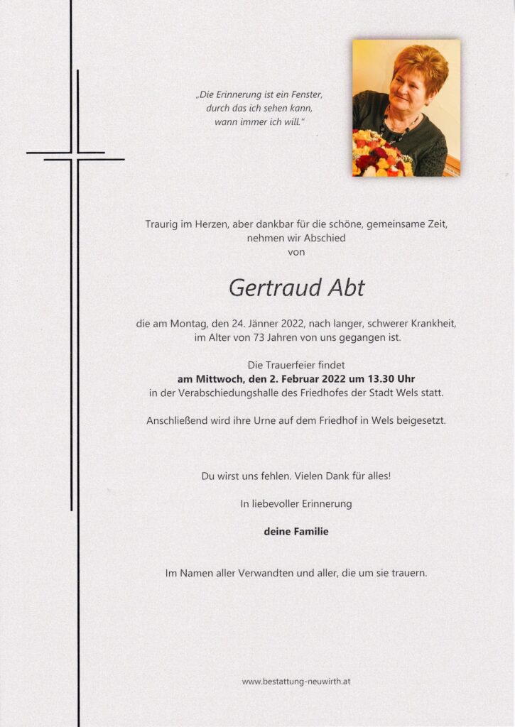 Gertraud Abt