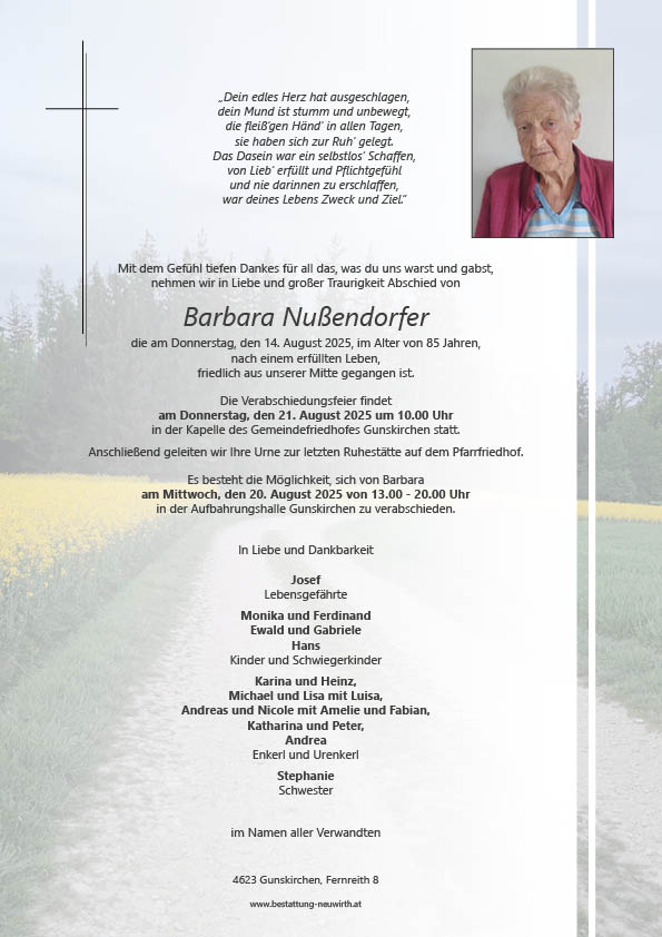 Barbara Nußendorfer