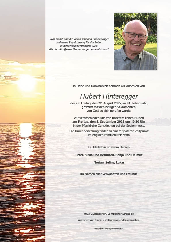 Hubert Hinteregger